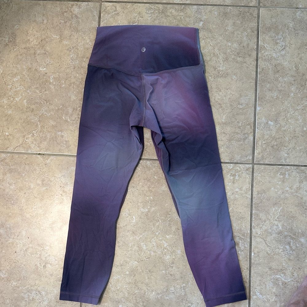 Lululemon align high-rise pants 23 inches Aurora, purple haze multicolor - Picture 8 of 9
